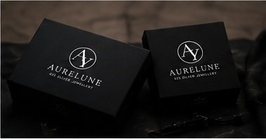 AURELUNE branded jewellery boxes ready for wholesale