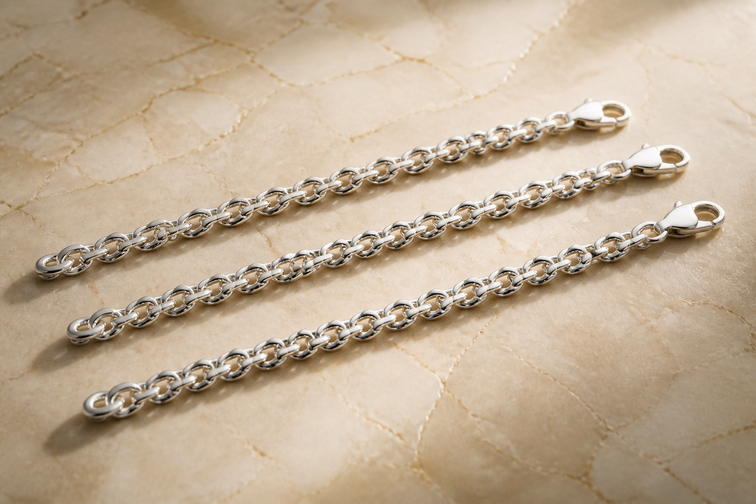Consistency — matched sterling silver craftsmanship